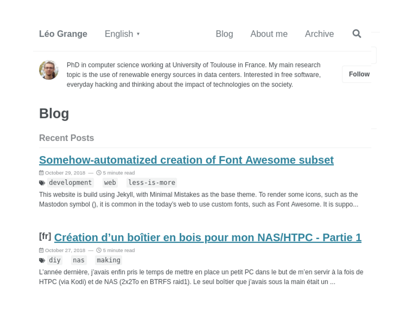 Léo Grange Resume